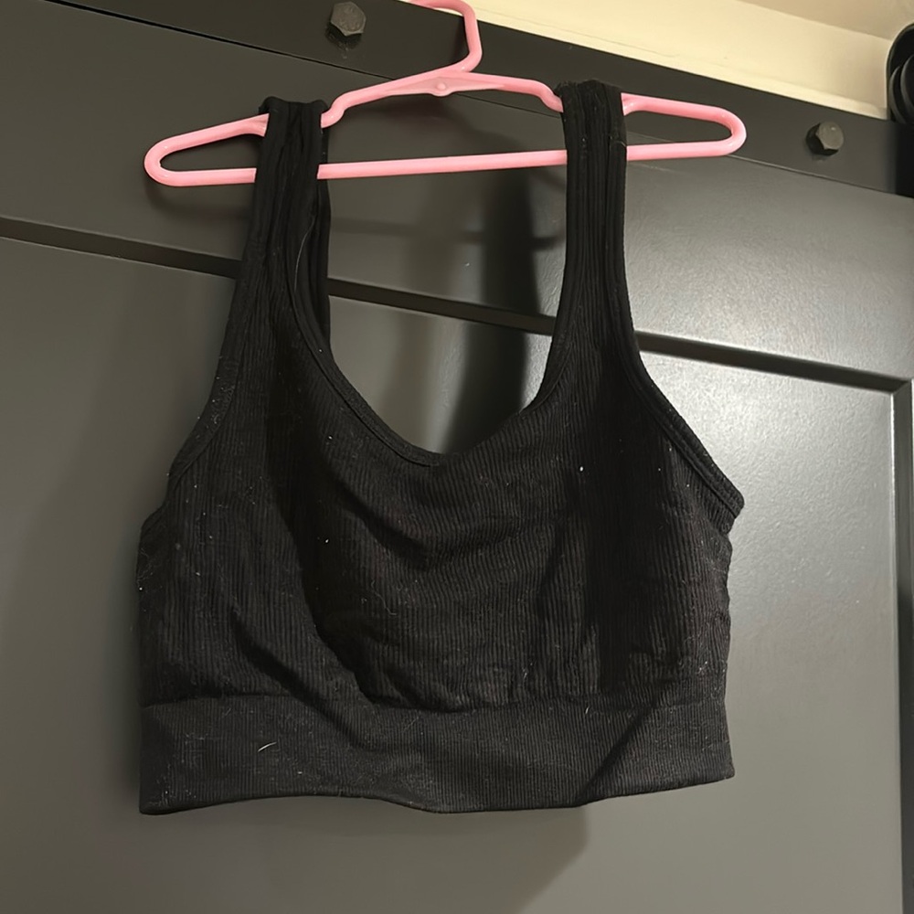 Cropped tank top(almost acts as a bra)